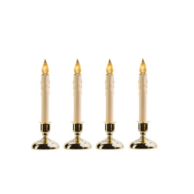 Unscented Flameless Candle with Plastic Holder