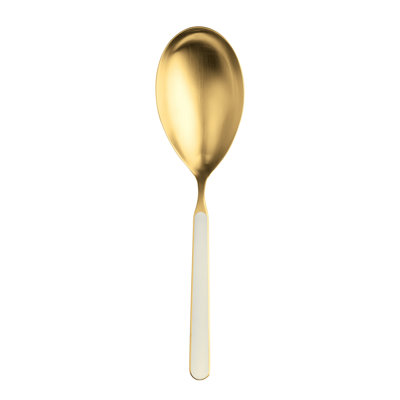 Cuillère à risotto Fantasia Ice Gold - Porcelaine