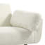 Flared Arm Convertible Corduroy Sleeper Sofa-1903553154