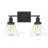 Catalina Dimmable Vanity Light in Black-859880682