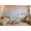 Papier peint pastel paysage côtier phare chambre d'enfant amovible-679995452-679995449