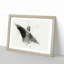 Corcovado in Rio De Janeiro Brazil in Abstract - Picture Frame Graphic Art Print-55686369-55686370