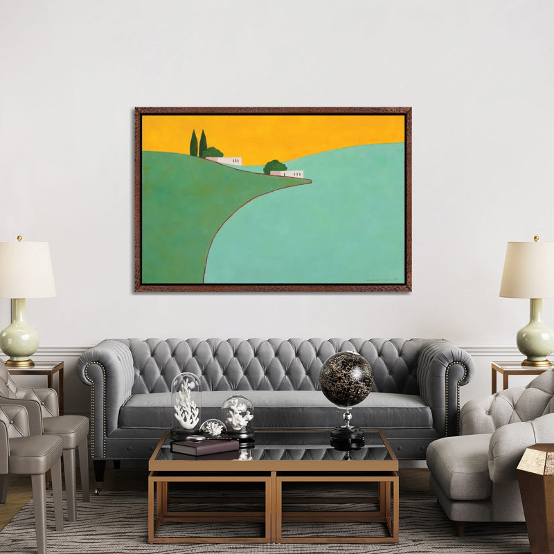 Nabi Samuel by Itzu Rimmer - Painting on Canvas, Classic Brown Wood Framed, 152.5 cm H x 101.5 cm W