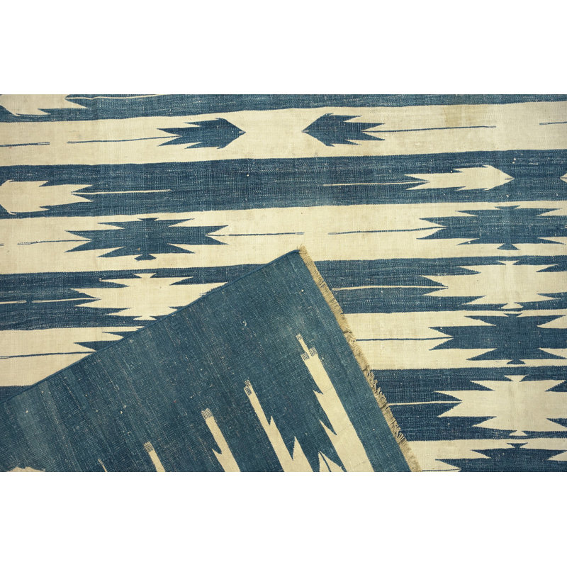 Dhurrie Hand Woven Wool Area Rug