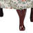 Laba Upholstered Fabric Ottoman