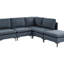 Canapé modulaire réversible avec repose-pieds Atheana-498411527