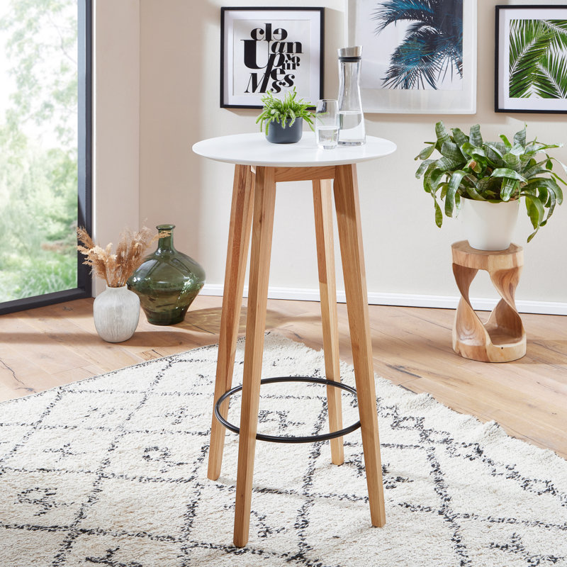 Sprague Round Solid Wood Base Dining Table