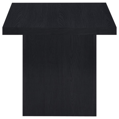 Table de bout carrée noire Exeter (table incluse seulement)