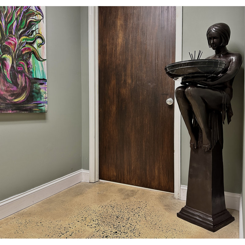 Bronze Garden Statue