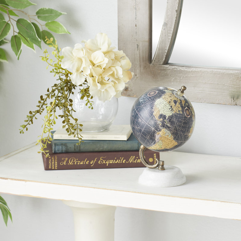 Marble Educational/Geographic Earth Globe, Black