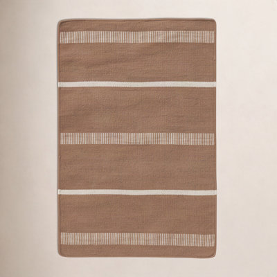 Flatweave Striped Outdoor Rug