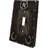 Set Of 2 Rustic Western Star Lucky Horseshoes Single Toggle Switch Plate Covers
