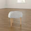 Solid + Manufactured Wood Accent Stool-16869915