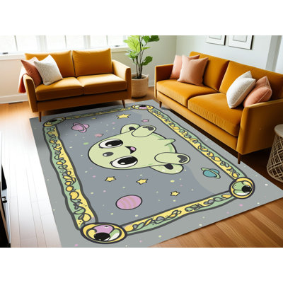 Tapis de Noël lavable The Holiday Aisle® Halloween