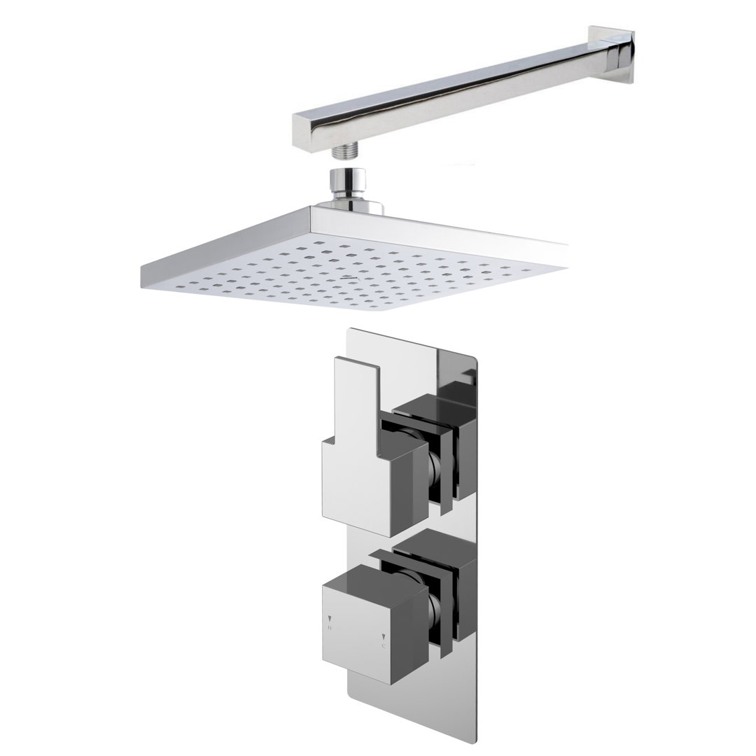 Thermostatic Shower with Fixed Shower Head