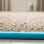 Auckland Bamboo Natural/Turquoise Area Rug-1992292945