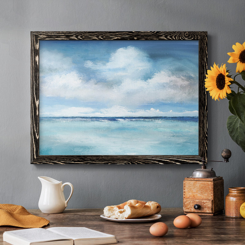 «Caribbean Clouds», reproduction sur toile, H 14 po x l 20 po, Noir