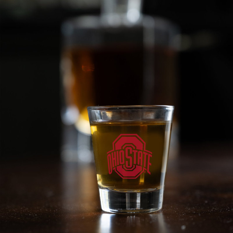 Ohio State 2oz Gameday Shot Glass