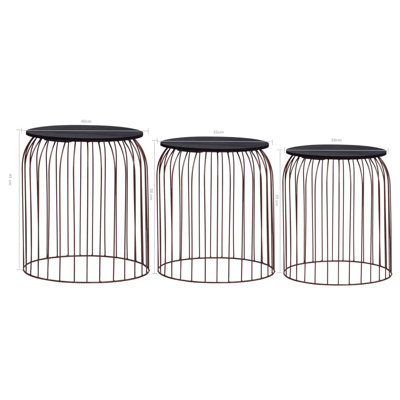 Andelin 3 Piece Coffee Table Set