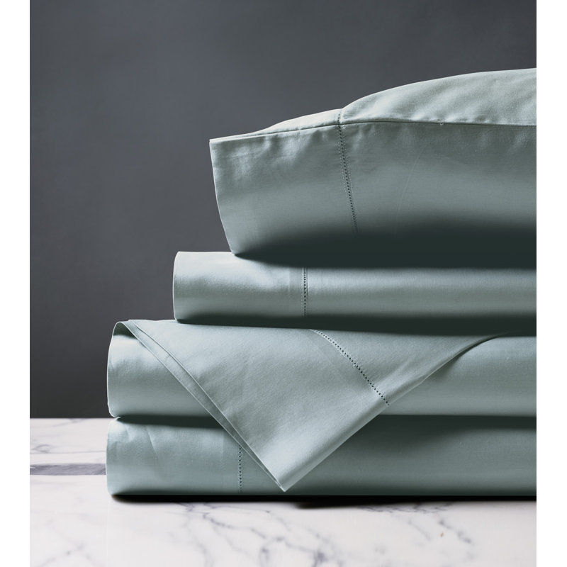 Deluca Sheet Set, King Sheet Set + 2 Pillowcases, Sea