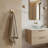 8-Piece Black and Gold Bathroom Hardware Set, Modern Stainless Steel Bathroom Fixtures with Towel Bars and Hooks