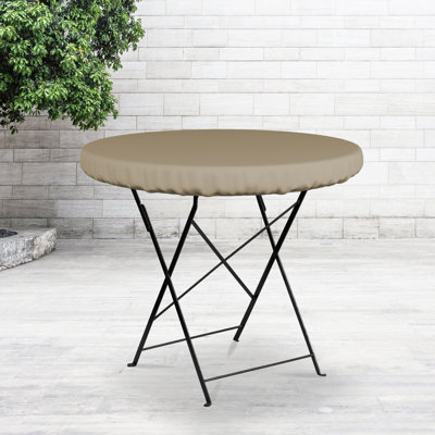 Heavy-Duty Multipurpose Round Patio Table Cover, Waterproof Outdoor UV-Resistant Table Top Cover by Red Barrel Studio