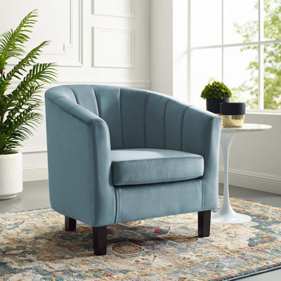  Fauteuil 28 po en velours