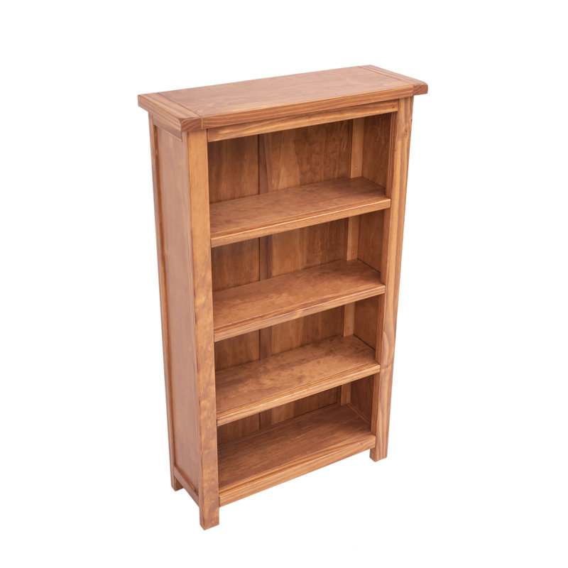 Venice 120 cm H Standard Bookcase, (4 Shelves) 120cm H x 70cm W x 25cm D, Wood