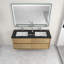 Ensemble de meuble-lavabo double mural 60 po Smariti-1690883721