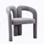 Ensemble confortable de chaises d'appoint rembourrées en velours pour divers espaces-1672024913
