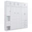 Lit escamotable avec casiers et armoires Murphy-1300161555