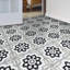 Taza 8" x 8" Cement Patterned Wall & Floor Tile-40205230