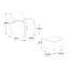 Fauteuil club avec repose-pieds 29,25 po Kaelan-454837715