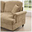 Canapé à 2 places en chenille l 76,4 po x P 32,8 po x H 36,6 po Urban Ins