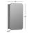 Eaton Medicine Cabinet, Recess and Surface Mount-546685373