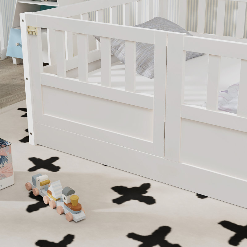 White Twin Bed