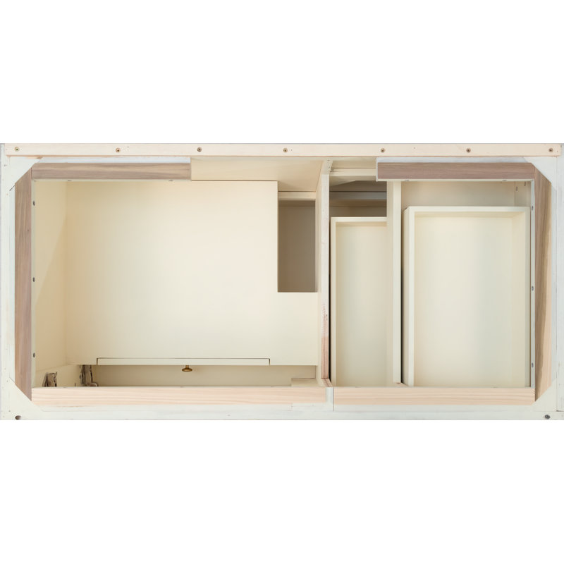 Lisbon 48"L Free Standing Vanity In Antique White