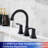Widespread 2-handle Bathroom Faucet with Drain Assembly-82802445