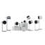 Boneco F210 Air Shower Floor Fan with Built In Floor Stand - 270° Quiet Rotation, 3 Speeds Up & Down Tilt, Stylish Freestanding Air Circulator-122567902
