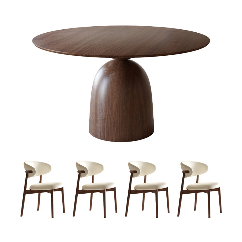 Table de salle à manger Vintage, H 29,52 po x L 51,18 po x l 51,18 po