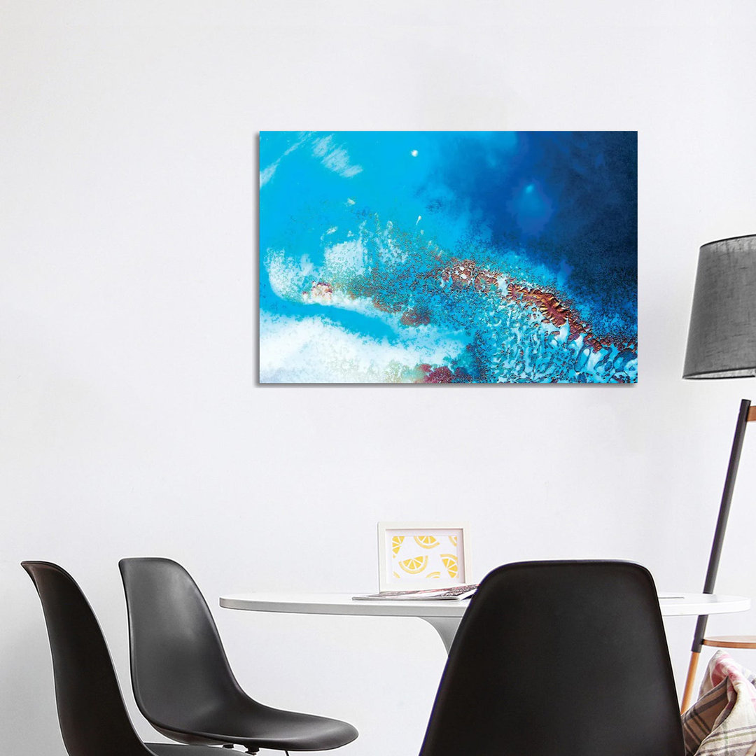 Into The Blue von Petra Meikle De Vlas - Galerie-verpackte Leinwand Giclée auf Leinwand