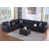 Black Faux Leather