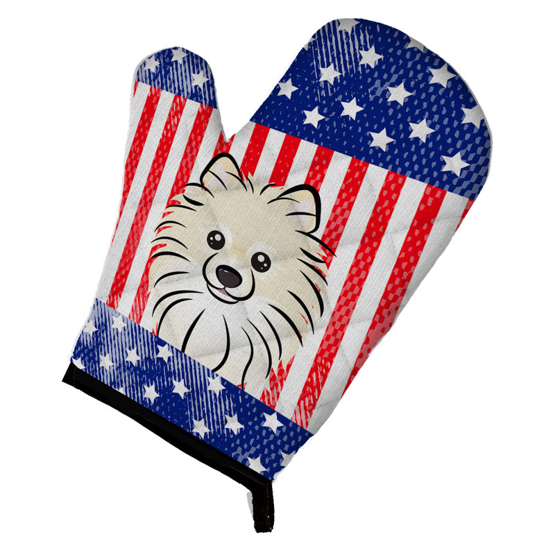 Poméranie pour trésors et four caroline American Flag