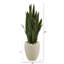 Plante de serpent artificielle en pot-1360959763-1360959761-1360959762