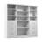 Arlex 86" W Closet Organization System with Drawers-438733269
