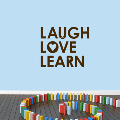 Décalcomanie murale love love learn Busick