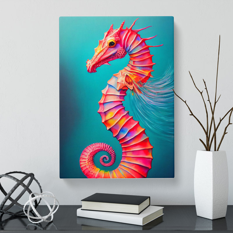 Seahorse Vol.3 - Wrapped Canvas, 60cm H x 40cm W x 3cm D
