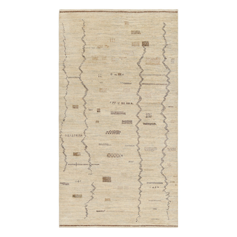 Hand Knotted Wool Rug