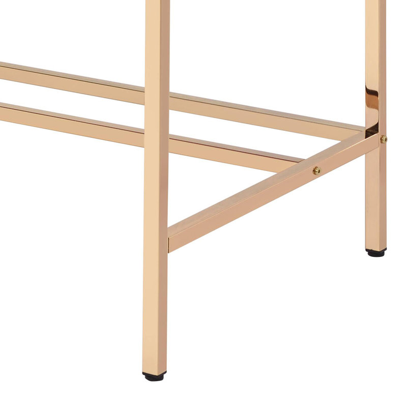 Bureau d'écriture Bristyn, Rose, H 30,5 po x l 42,5 po x P 20,5 po