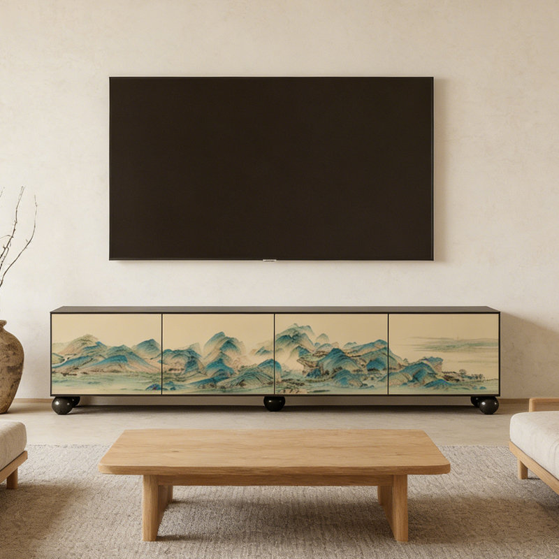 Nouveau meuble télé de style minimaliste chinois